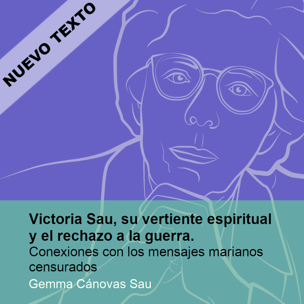 Victoria Sau, escritosVictoria3espiritual y el rechazo a la guerra